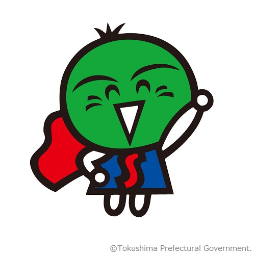 すだちくん<br>徳島県マスコットキャラクター